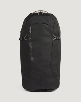 Hybrid Trolley V5 - 70L - Black Stingray Cabin Luggage Compact Travel Bag