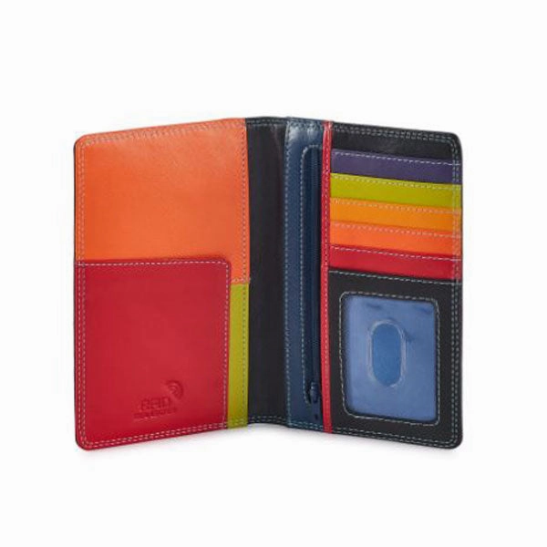 Phebe Rfid Leather Wallet Anti-Theft Satchel