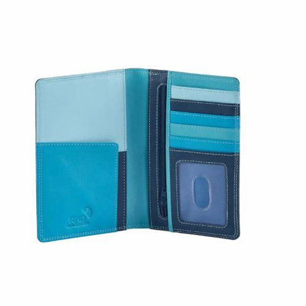 Phebe Rfid Leather Wallet Secure Neck Wallet Secure Travel Bag