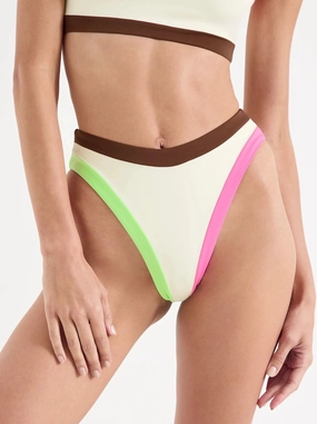 gwyneth bottom paros cheeky swim bottoms, full coverage swim briefs women