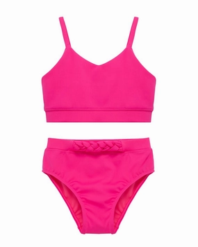 Habitual Braided Waist 2pc Swimsuit stylish teen girl swimsuits, teen girls swimwear sets
