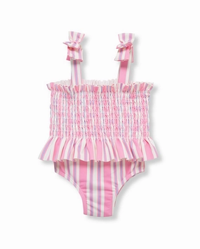 Habitual Smocked Garden Swim stylish teen girl swimsuits, teen girls swimwear sets