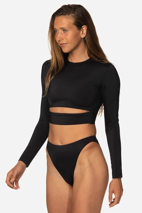 Haliewa Bikini Bottom - Black inclusive swimwear styles, all season swimwear options