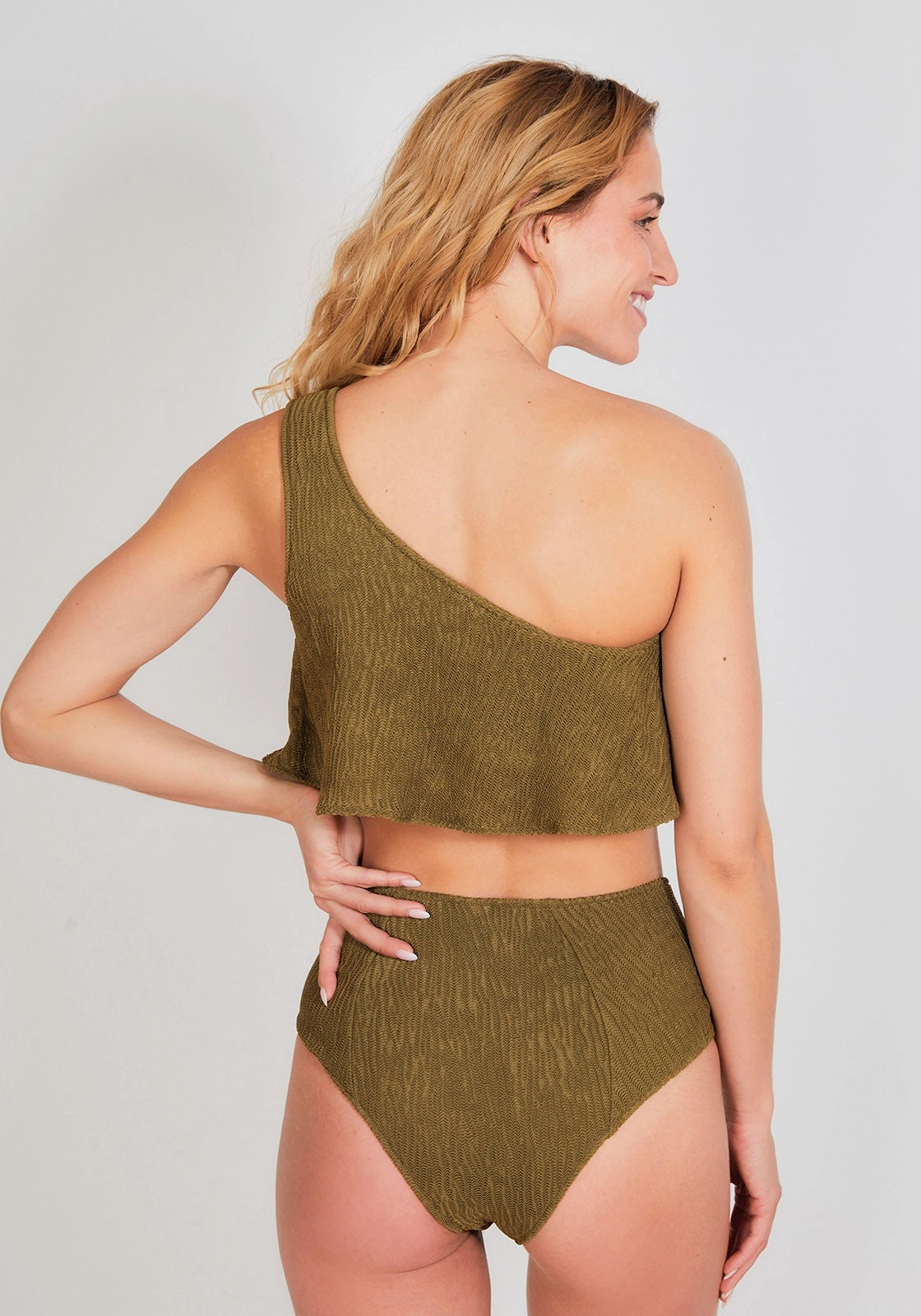 HANNAH TWO PIECE TOP ONE SIZE Khaki