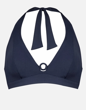 Harmony Moulded Halter Bikini Top - Lazuli full coverage swim tops, cute bikini tops