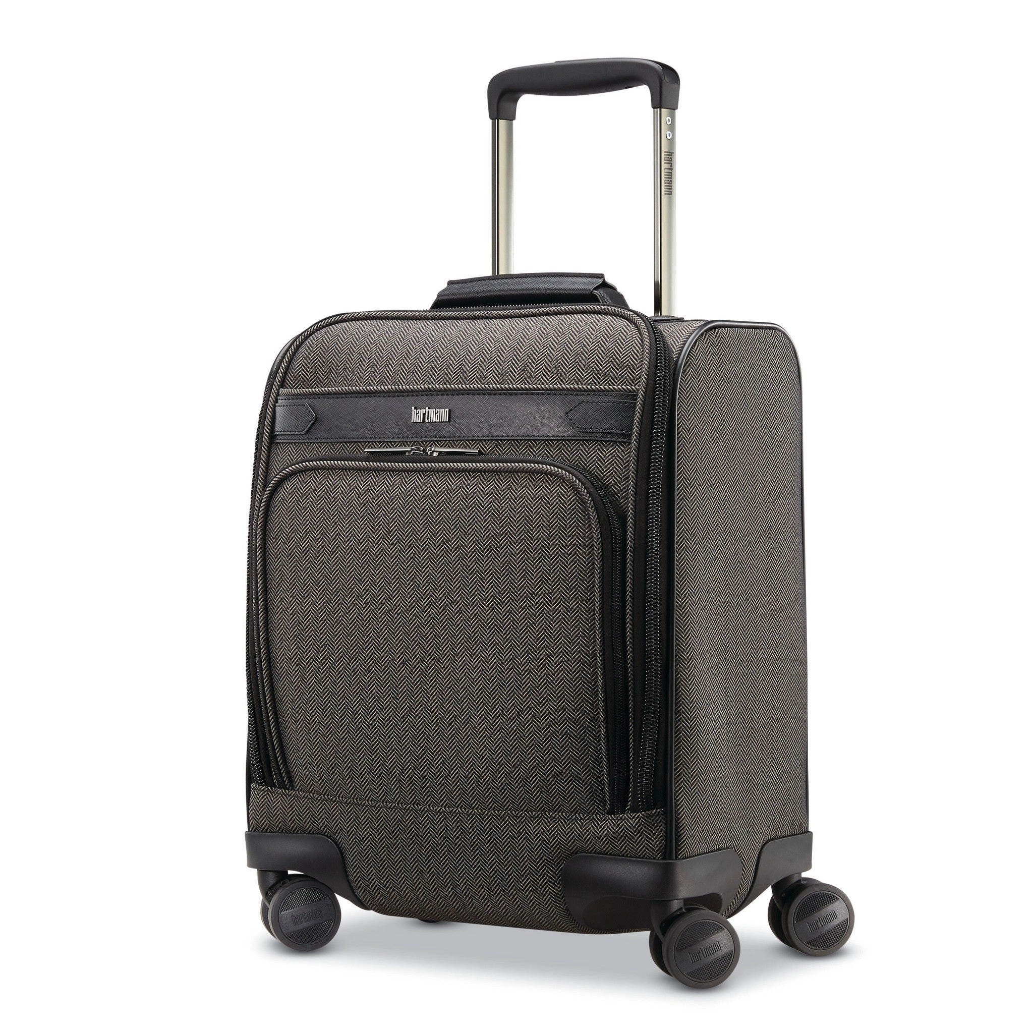 Travel Clutch Hartmann Herringbone Deluxe Underseat Carry On Spinner