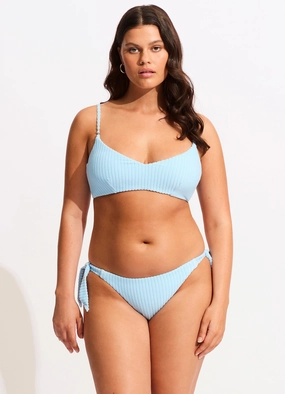 Havana Bralette - Powder Blue modern womens swimwear, one piece swimsuits women