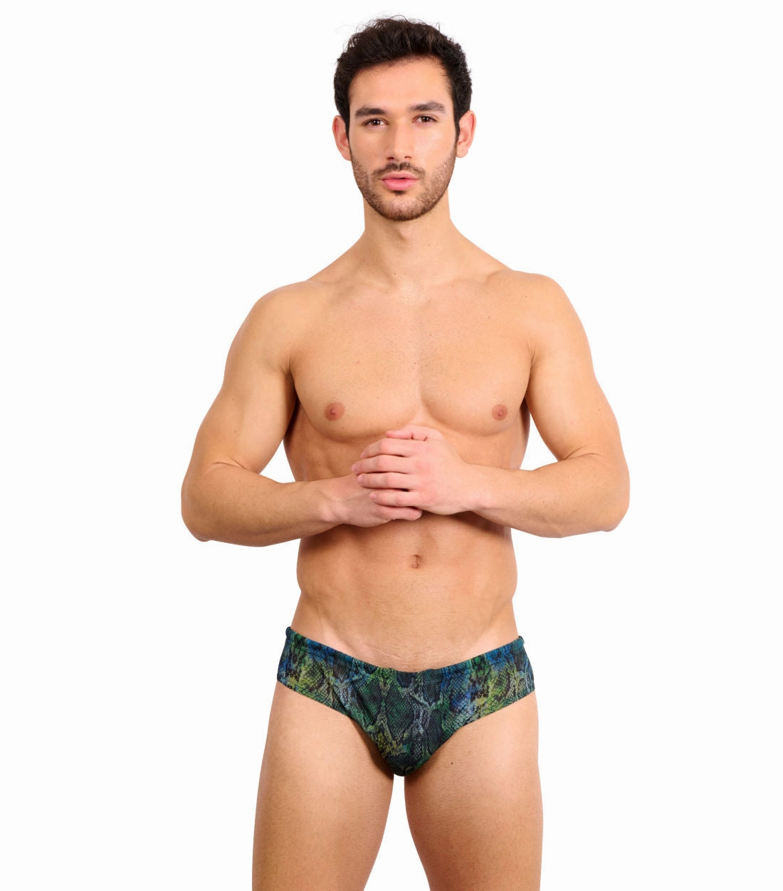 Havana Tan Through Deep Waist Swim Brief