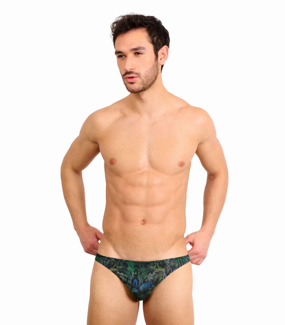 Havana Tan Through Swim Micro Brief