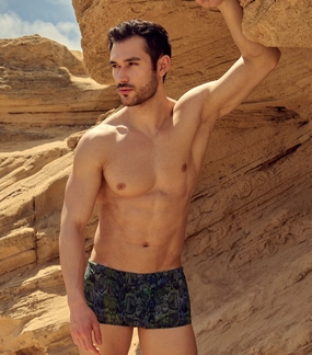 Havana Tan Through Swim Trunks tan through swimwear men, mens breathable swimwear