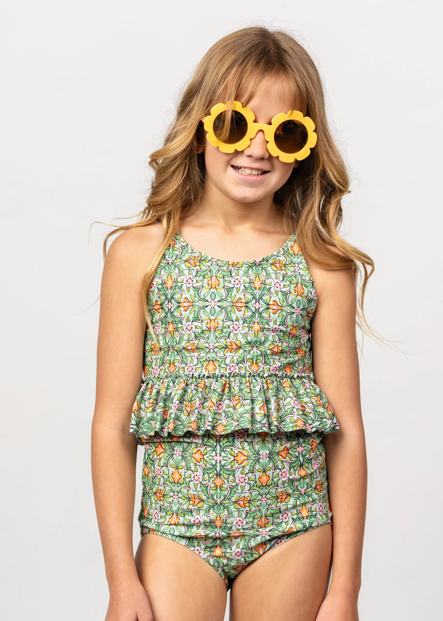 Heirloom Tulip | Youth Peplum Top