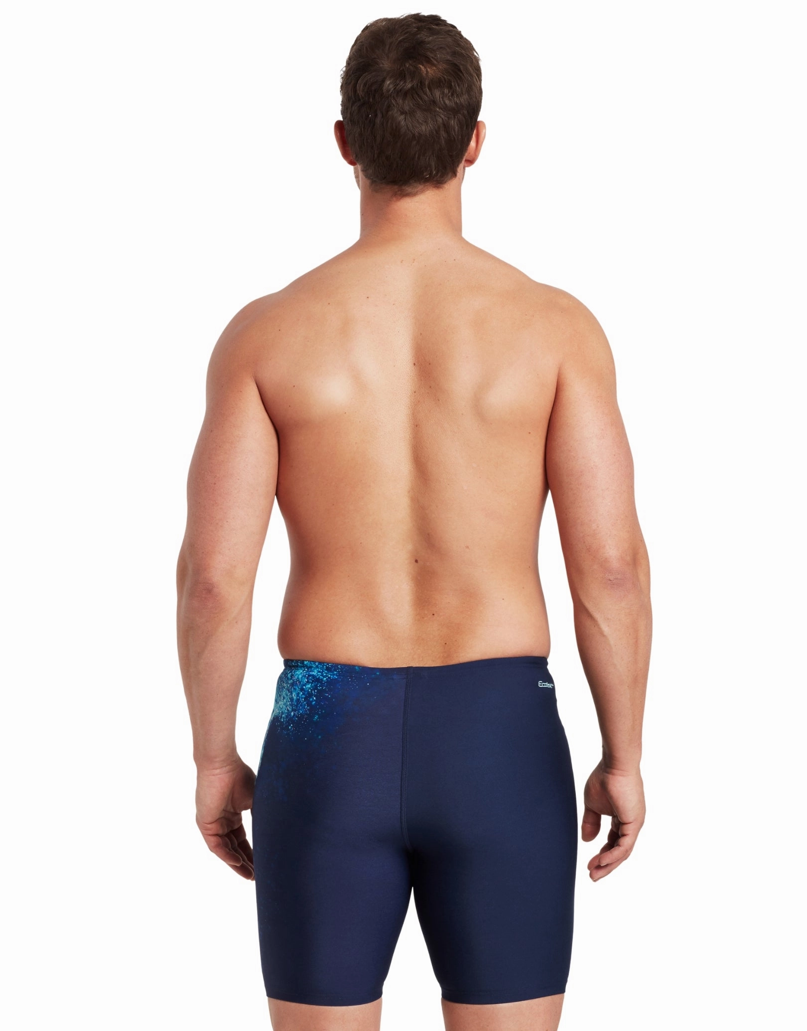 Helix Mid Swim Jammer - Navy/Blues