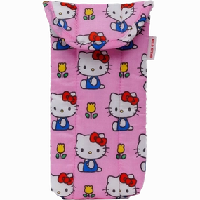 Business Duffel Bag Travel Luggage Bag Hello Kitty Puffy Glasses Sleeve