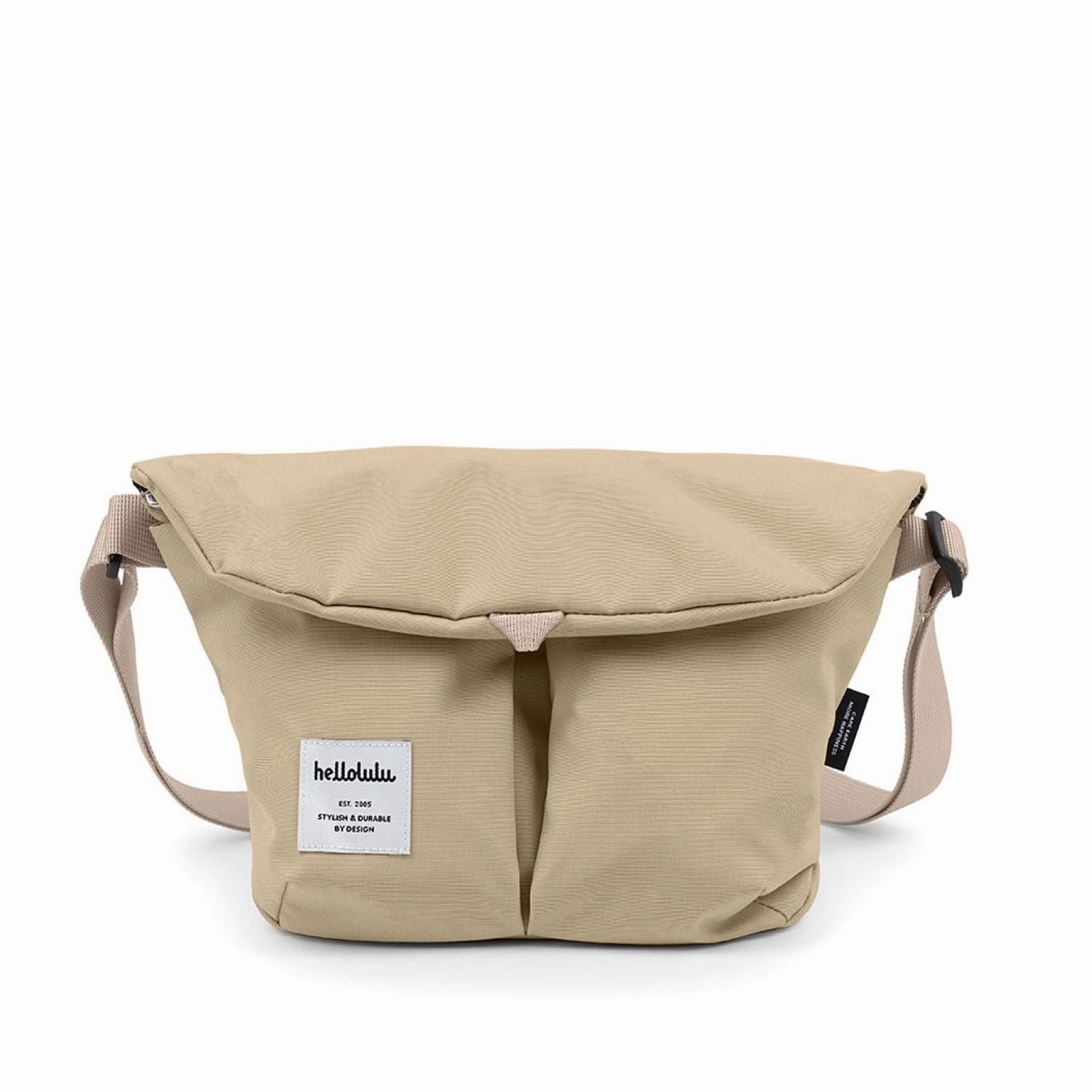 Hellolulu Mini Kasen Shoulder Bag Recycled Rolling Duffel Packing Bag