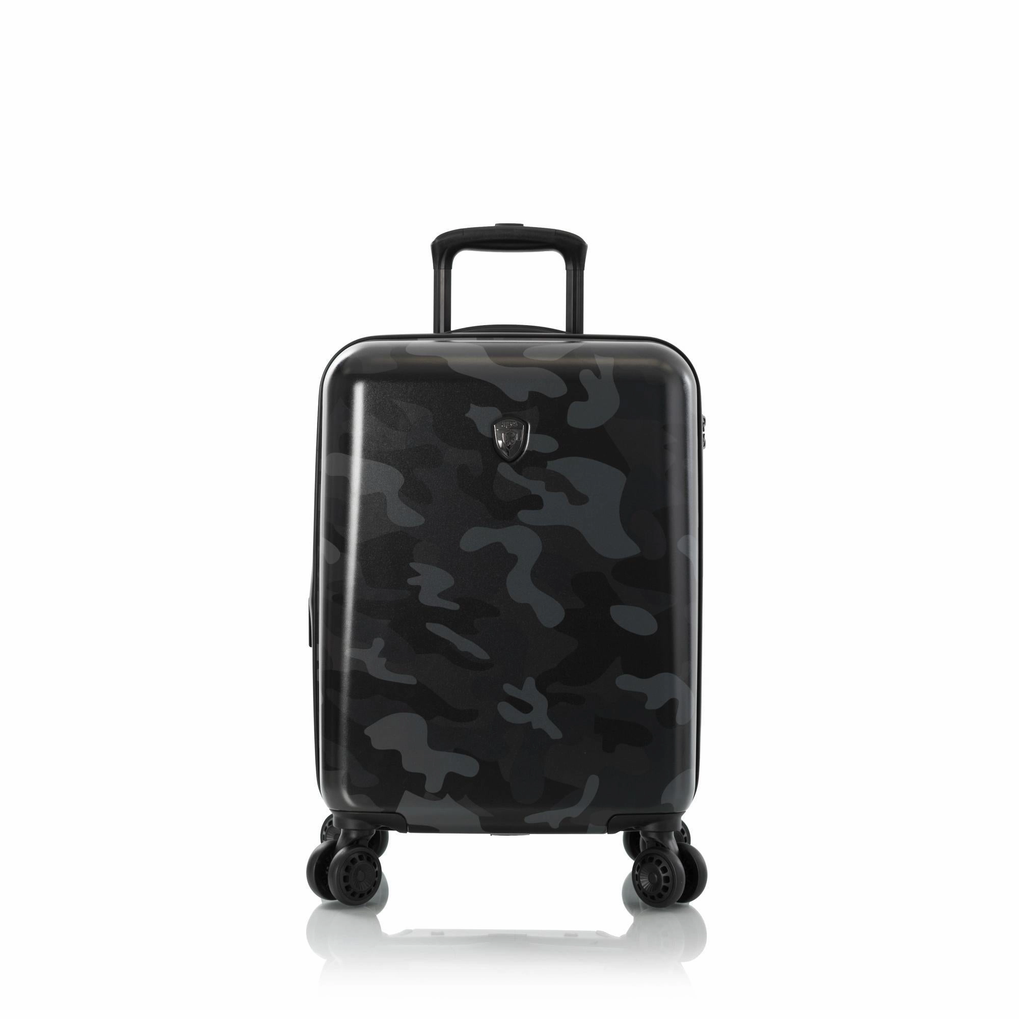 Heys Black Camo 21" Carry On Spinner Anti-Theft Luggage