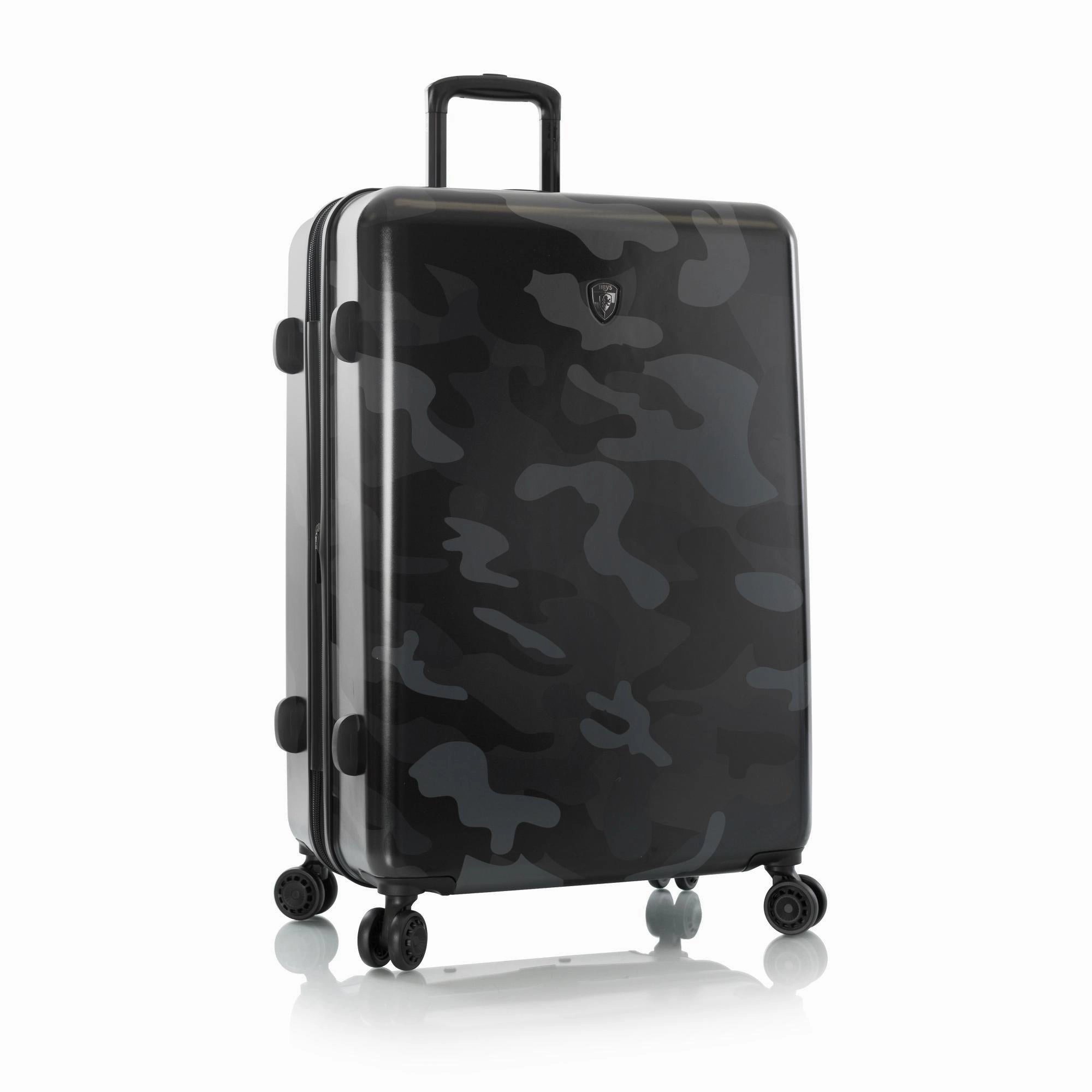 Travel Carrying Case Heys Black Camo 30" Spinner