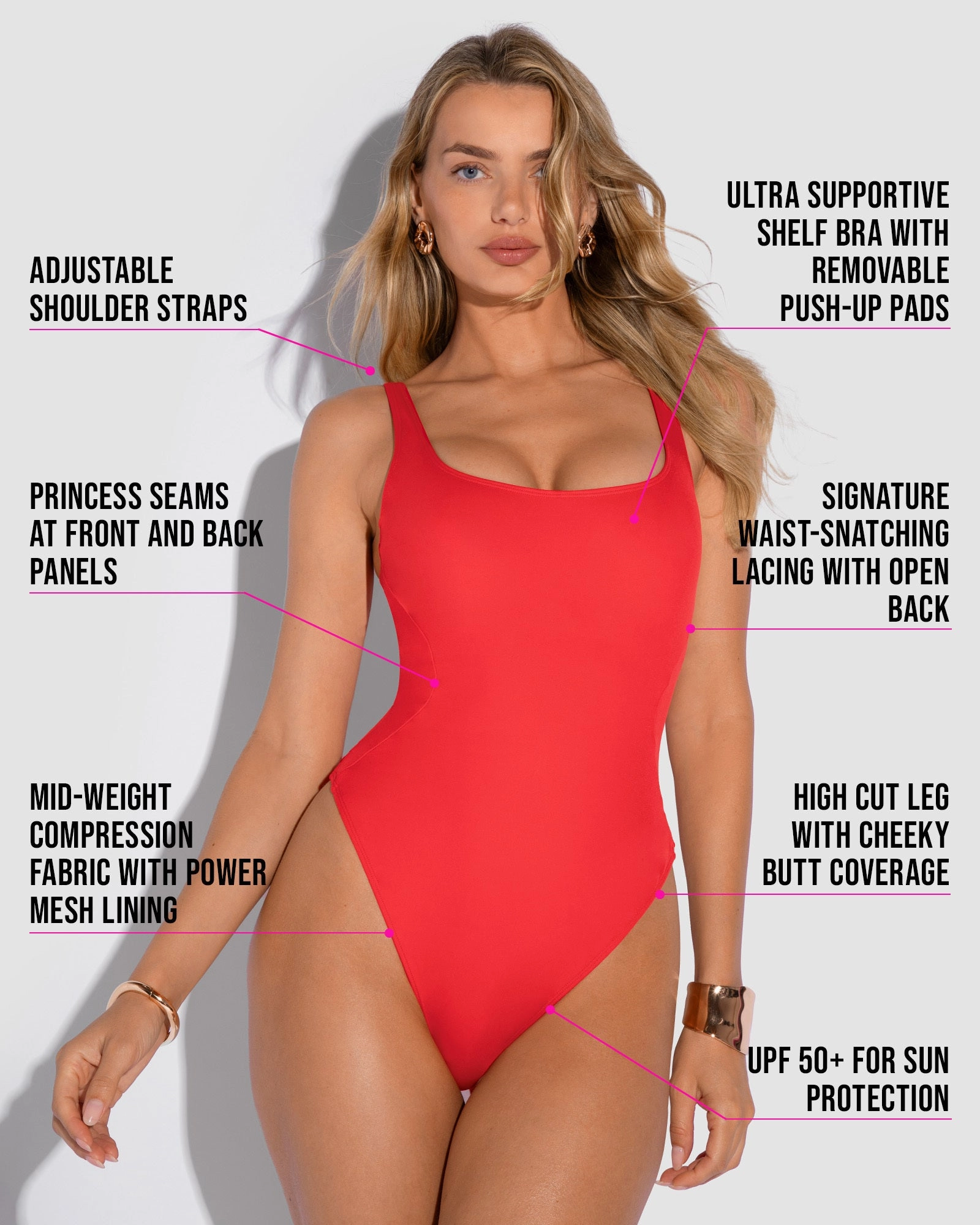 Hi Cut Pammy - Red