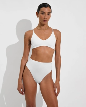 Hi Hi Bottom - Coconut lightweight women's swimwear, chic swim outfits for beach