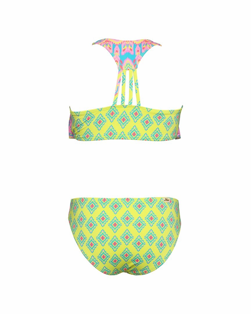 HOBIE Ikat Flounce 2pc Swim Set