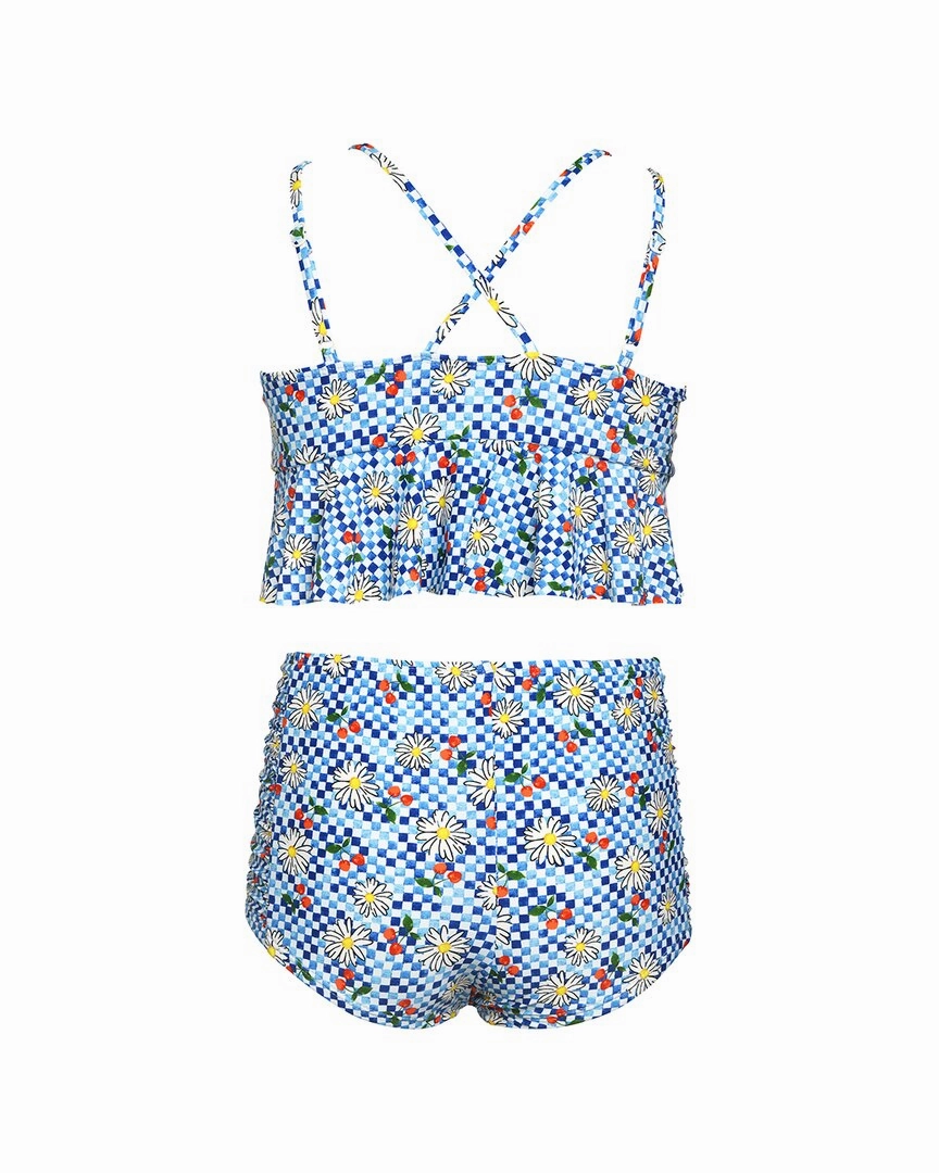 HOBIE Picnic Flounce 2pc Swim Set