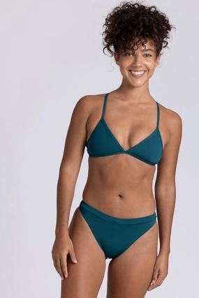 Holland Bikini Bottom - Peacock mix and match bikinis, stylish women's bikini options