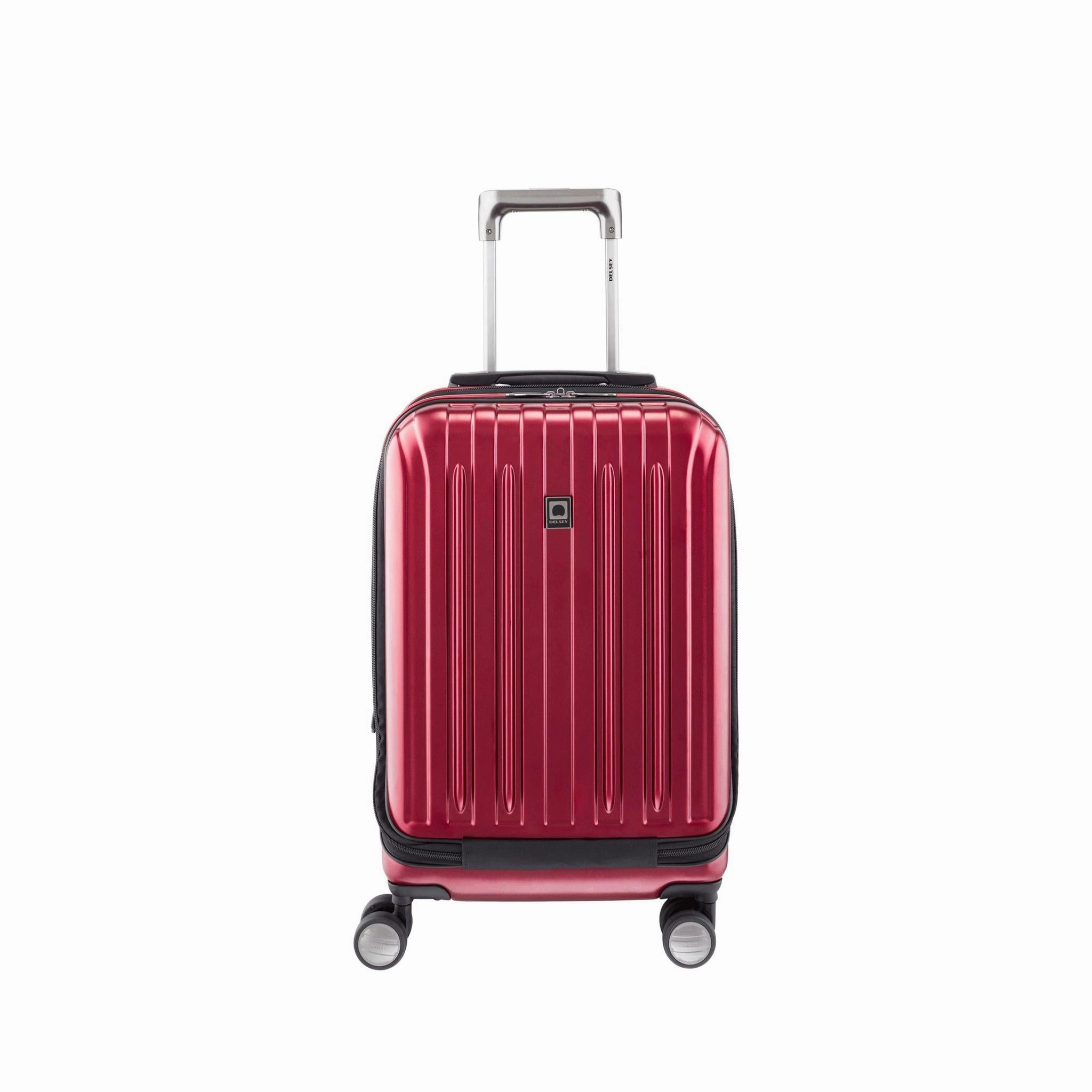 Personal Luggage Delsey Titanium Carry-On Expandable Spinner With Laptop Pocket