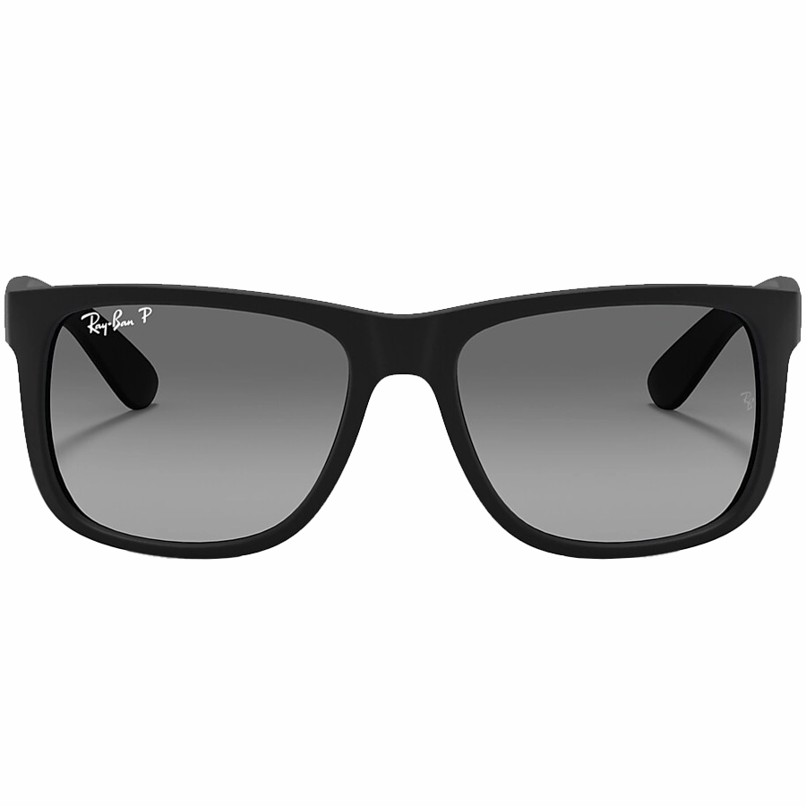 Justin Low Bridge Matte Black/Grey Gradient Polarized Trending Today Steal Perfect Gift Sale