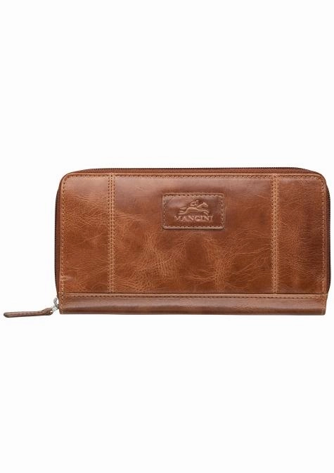 RFID Card Holder Hidden Travel Wallet Mancini Casablanca Ladies' ''Clutch'' Wallet
