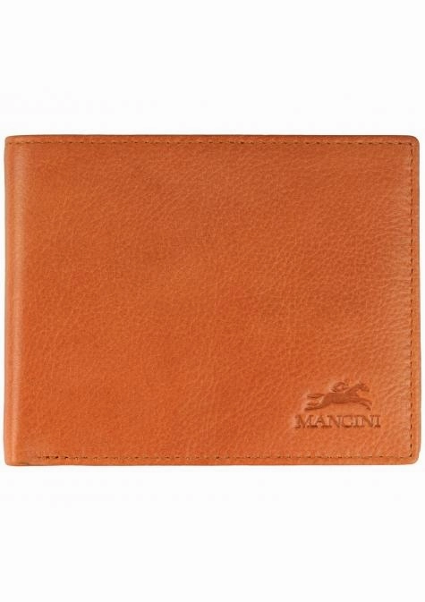 Mancini Bellagio Center Wing Rfid Billfold Travel Luggage Protector RFID Safe Pouch