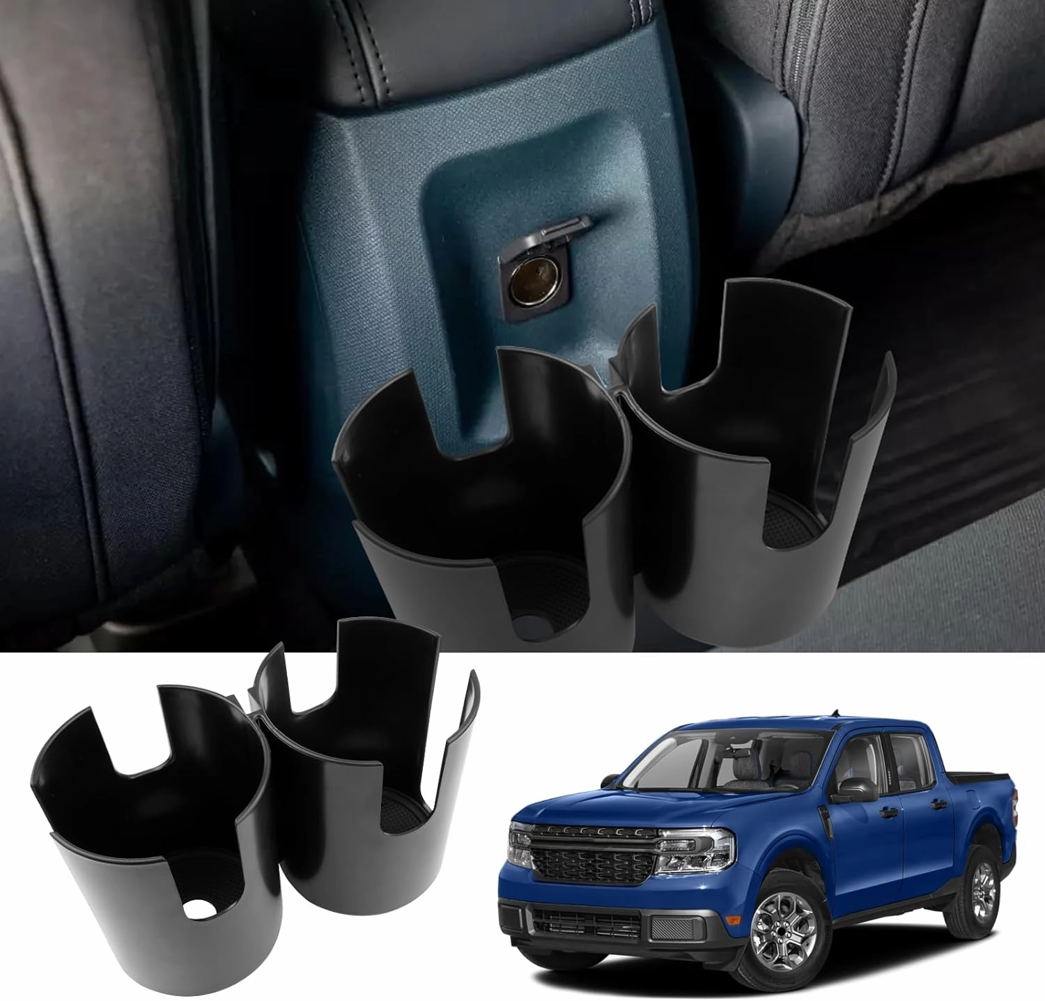 For Ford Maverick Seat Rear Cup Holder 2021  Flash Deal Alert Clearance Steal Today