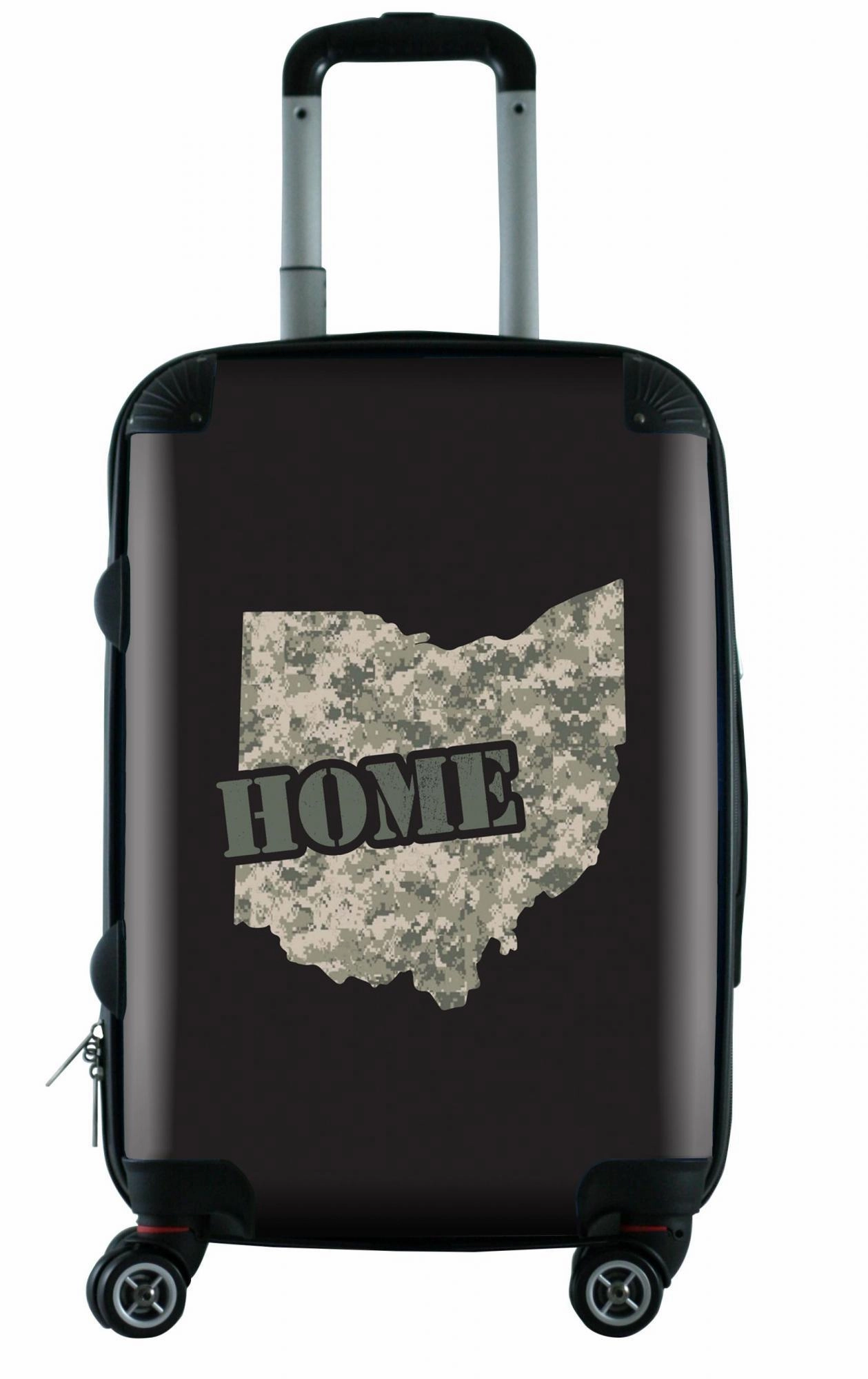 612 My Home State Ohio 20" Carry-On Travel Security