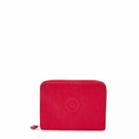 Kipling Money Love Small Wallet - Red Rouge Travel Security Belt