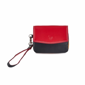 Raffaele Rfid Leather Card Holder Anti-Theft Travel Backpack RFID Wallet