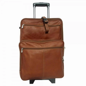 Piel Leather 22" Wheeled Traveler Travel Packing Folder Travel Organizer Cube