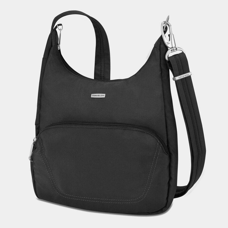 Travelon Anti-Theft Classic Essential Messenger Bag (Rfid Blocking) RFID Wallet Case
