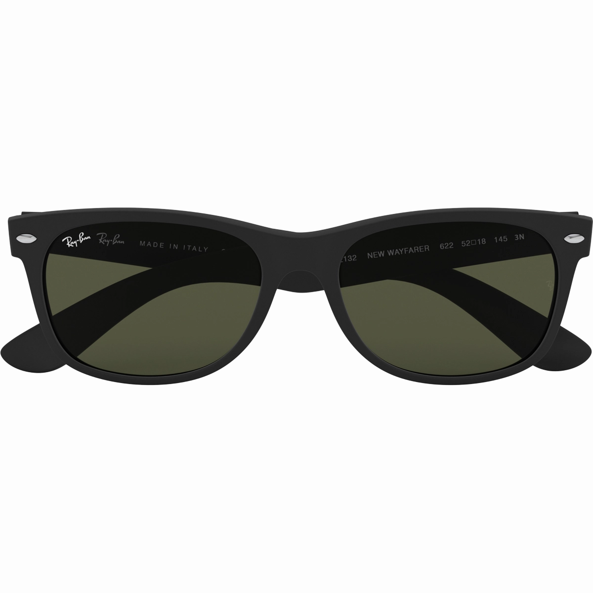 Limited Offer Alert New Wayfarer M - Rubber Black/G-15 Green
