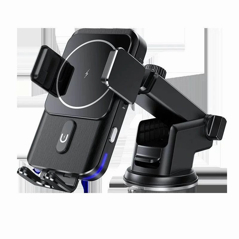 Car Wireless Charger & Mobile Phone Holder - Fast Charging, Secure Mount Hot Pick of the Day