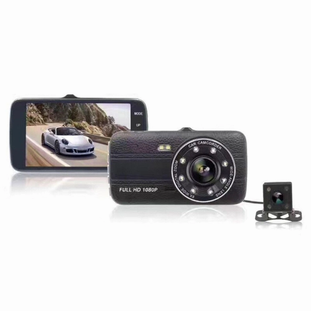 Save More Now Dual Lenses 4 Inch Car Video Recorder