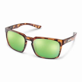 Hundo - Tortoise/Green Mirror Polarized MustHave Gift Ideas Flash Pick Today