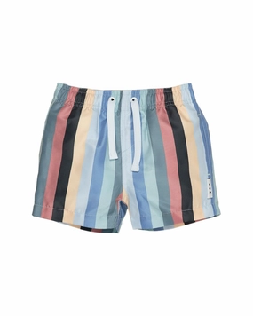 huxbaby Rainbow Lake Swim Short boys swimwear sets, boys swim trunks