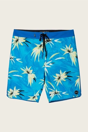 Hyperfreak Expression Boardies In Light Blue mens beach swimwear, quick dry mens swimsuits