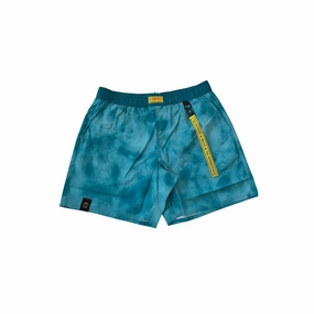 Iceberg blue Polyester Men's Swimwear mens full coverage swimwear, stylish mens swim trunks