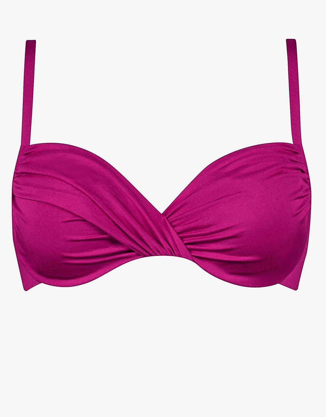Impact Underwired Bikini Top - Berry Glaze full coverage swim tops, cute bikini tops