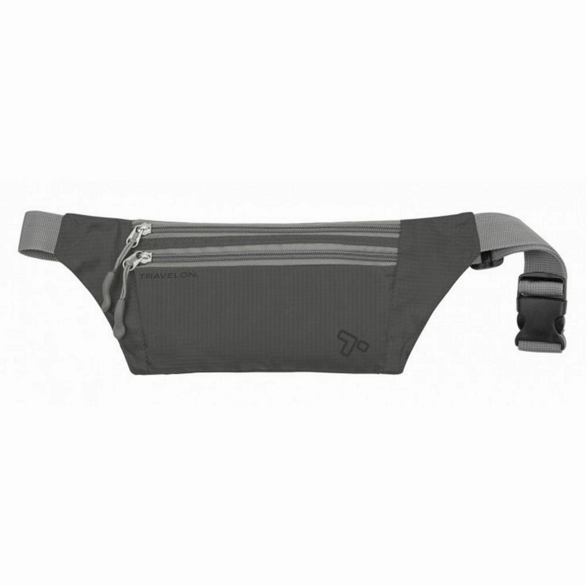 Travelon Double Zip Waist Pack Hiking Duffel Travel Organizer Case