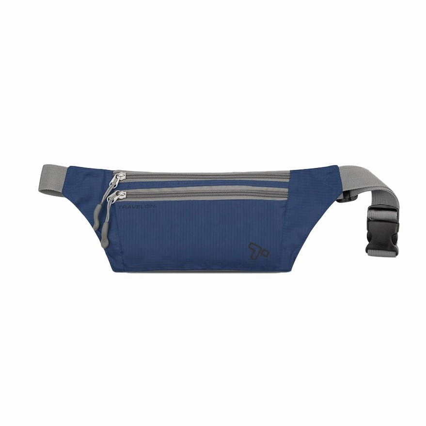 Business Trip Bag Travelon Double Zip Waist Pack