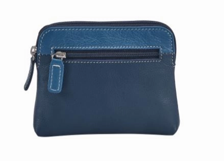 Quinn Rfid Leather Wallet Milo RFID Blocking Neck Wallet Secure Card Holder