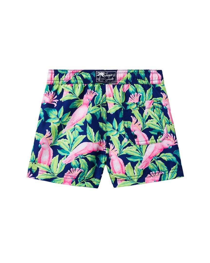 Janie and Jack Bird Print Swim Short