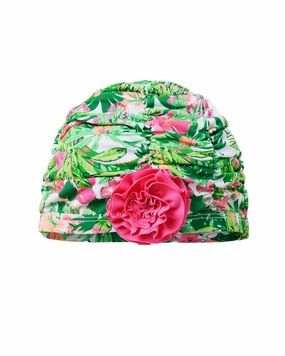 Janie and Jack Floral Swim Hat stylish teen girl swimsuits, teen girls swimwear sets