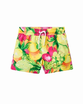 Janie and Jack Fruit Swim Short boys swimwear sets, boys swim trunks