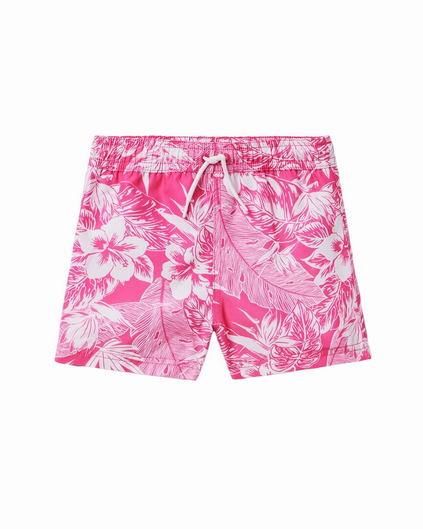Janie and Jack Palm Print Eco Swim Trunk boys swimwear sets, boys swim trunks